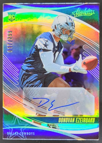 2025 Panini Absolute Donovan Ezeiruaku Base (RAW)