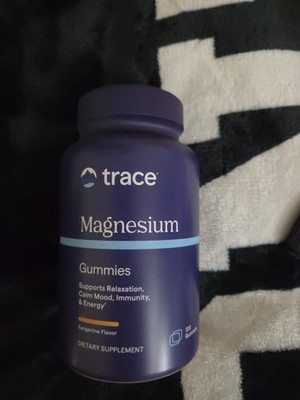 Trace Minerals I Magnesium Gummies (120 Ct) Low Sugar | for Kids & Adults |
