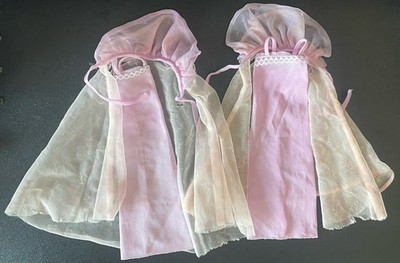 Lot 2 1984 Dreamtime Barbie Doll Fashion Outfit Nightgown Negligee Peignoir REA