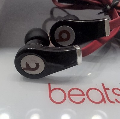 Beats by Dr. Dre Tour Monster Wired In-Ear Headphones Maroon w/ Box & Extras 3.5