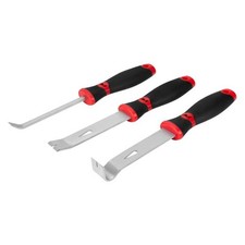Performance Tool 3-piece 10" Curved End Screwdriver Handle Pry Bar Set