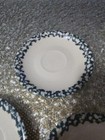 6.5" Saucer Folk Craft Moose Country Tienshan Green Sponge Lodge Cabin Stoneware — photo 4