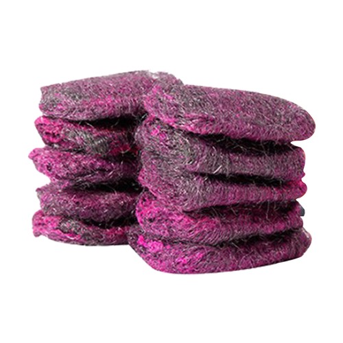 10PCS Steel Wool Soap Pads Scrubbing Pads Scratch Resistant Cleaning Sponges