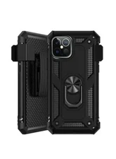 New Holster Magnet Back Clip Case for iPhone 12 6.1 inch BLACK G-15