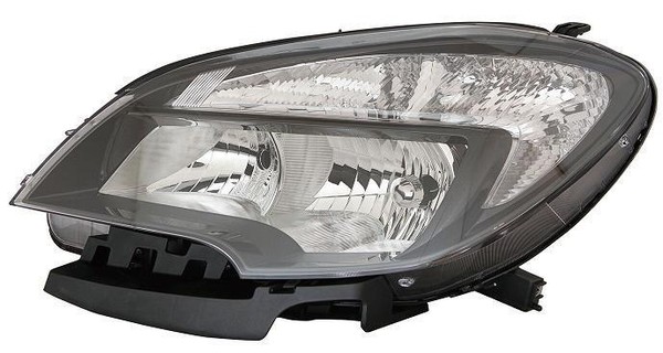 Scheinwerfer Vorderer FüR Opel Mokka 2012-2016 Schwarze Reflektor Links-image
