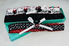 Mickey, Minnie, Beauty and the Beast, Wedding Bridal Garter Disney