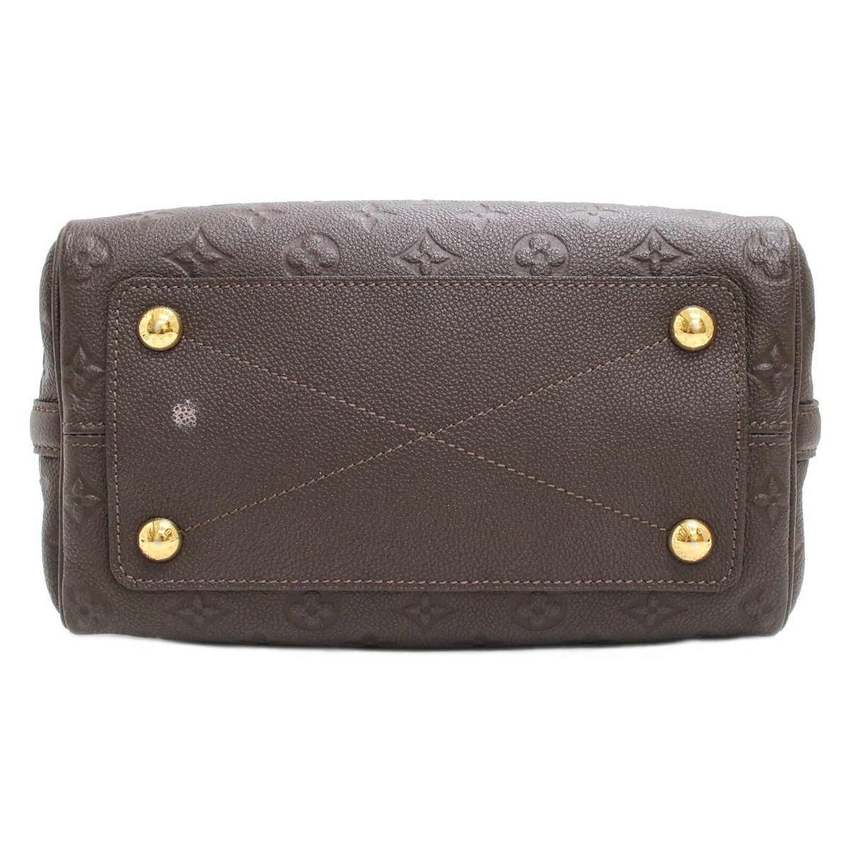 LOUIS VUITTON MONOGRAM Empreinte Speedy 25 Brown Shoulder Bag #21 