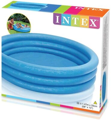 INTEX 3 RING PADDLING POOL 1.47 X 33CM - 58'' X 13'' - BRAND NEW UK SELLER