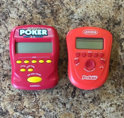 radica handheld poker games