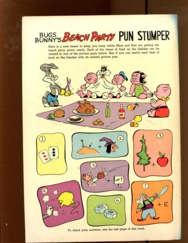 Bugs Bunny Beach Party #32 - King Neptunes Magic Ring! (6.0) 1960 - Picture 2 of 2