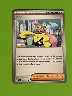 iono pokemon card ebay Amazon.com: One Piece Cards Booster Box – [Imported] Anime Card Game TCG CCG  Collectable Playing/Trading Card main image 0