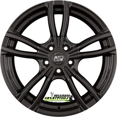 4x MSW MSW 73 gloss dark grey 9x19 ET44 - LK5/112 ML73.1 W19290500TRC Felgen