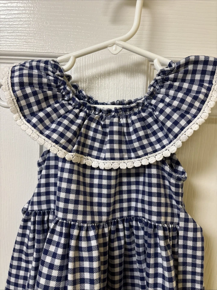 Vestido de guinga de primavera Kelly’s Kids 18 meses niñas Foto 2 de 4