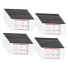 100 Pcs Poly Zip Envelope Small Zipper Plastic Envelopes Plastic Zipper