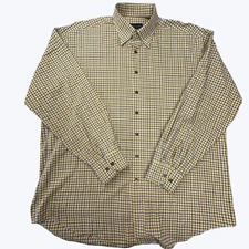 Scott Barber Men's Long Sleeve Button Down Shirt Size XL Super Soft