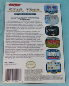 Star Trek 25th Anniversary 1991 NES Ultra Nintendo Video Game & Box WORKS