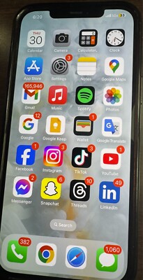  Apple iPhone 12 Pro Max - WITH TIKTOK INSTALLED - 128GB - Gray - (AT&T)