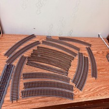 HO Scale TYCO "Tru-Steel" Curve 18"R Track  15946 - lot of 17 Made Australia