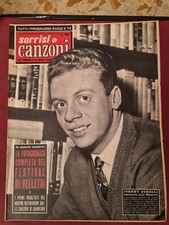 TV SORRISI E CANZONI n 7 1958 Johnny Dorelli