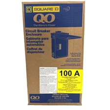 Square D Circuit Breaker 100 Amp Two-Pole Outdoor Enclosed QO2100BNRB