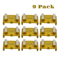 Grinding Disc for EZ HTC Greyline Professional Grinders Soft Bond 60 Grit 9 Pack