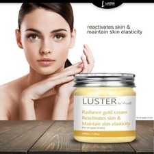 Luster Radiance Gold Facial Massage Cream | Reactivates Skin (200ml) UNISEX