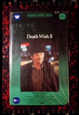 Death Wish II Beta Betamax Warner Home Video Charles Bronson (Not VHS)