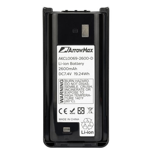 KNB-69L Li-ion Replacement Battery for Kenwood NX-240M NX-340M3 NX-1202AV - Zdjęcie 4 z 7