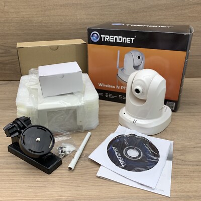 NEW TRENDnet TV-IP651W Wireless N PTZ Internet Camera Opened Box
