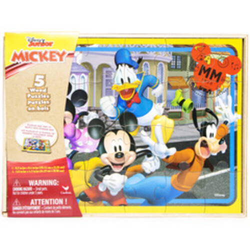 disney junior mickey mouse™ wood puzzle 6-piece set | eBay