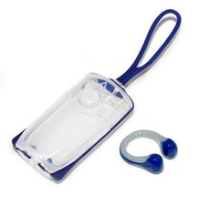 Aqua Sphere Nose Clip Navy/Grey, Storage Case Included