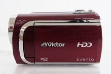JVC Victor GZ-MG650-R Everio HDD Video Camera Red Good