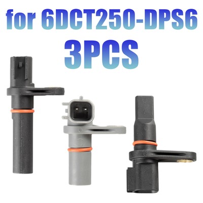 3x 6DCT250 DPS6 Transmission Speed Sensor Kit 3Pcs/Set For Ford Focus Fiesta US