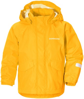 Didriksons Jungen Funktionsjacke Jacke GLÄNTAN KIDS JKT 2 gelb winddicht leicht