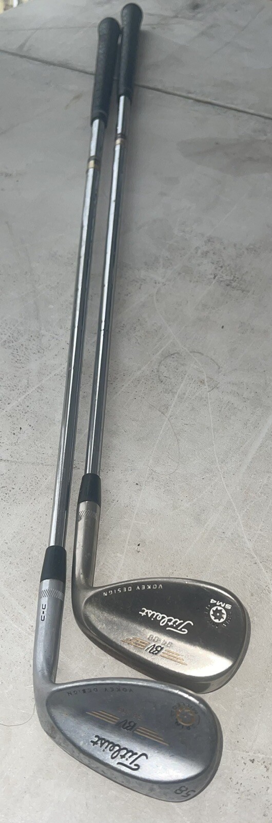 Titleist BV Vokey design 54 & 58 Degree Wedges w/ Steel Shaft & Golf