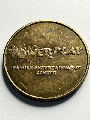 #ad PowerPlay Arcade Token 22mm Kansas City Missouri Power Play Obsolete #sx1 $5.86