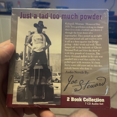 Just A Tad Too Much Powder / Stonehill 2 Audiobooks on 7 CDs by Joe Steward