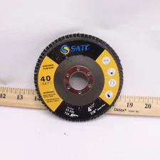 SATC Zirconia Flap Disc 40 Grit 4-1/2" X 7/8" T29