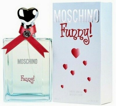 MOSCHINO FUNNY EAU DE TOILETTE SPRAY FOR WOMEN 3.4 Oz / 100 ml BRAND NEW IN BOX!