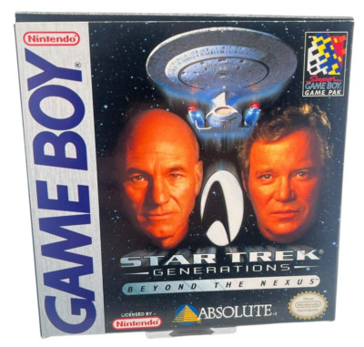 Nintendo Game Boy Spiel Star Trek Generations Beyond The Nexus OVP Gameboy US