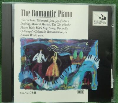 the romantic piano various CD 1989 Free UK P&P Top-quality Fast Dispatch