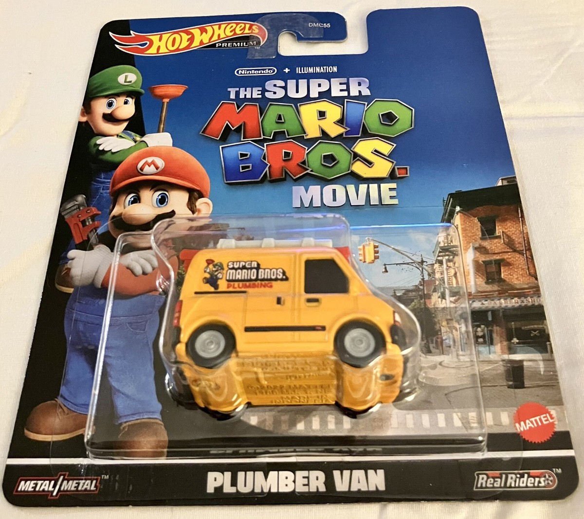 Hot Wheels Real Riders VWドラッグバス　スーパーマリオ Hot Wheels Real Riders VWドラッグバス スーパーマリオ