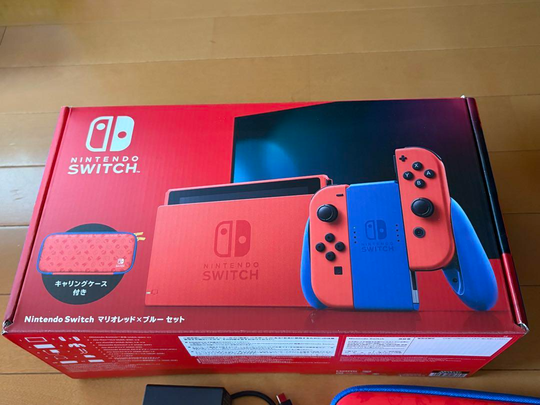 Limited Edition Nintendo Red And Blue Edition Oled Blue Edition