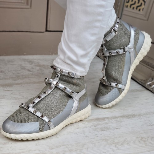 Valentino Rockstud Body Tech Sock Sneaker Turnschuhe Flats Schuhe 785£ EU 36 UK 3 - Bild 6 von 19