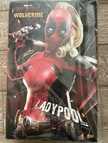 Nueva figura de acción Hot Toys MMS747 Deadpool & Wolverine 1/6 Ladypool en stock