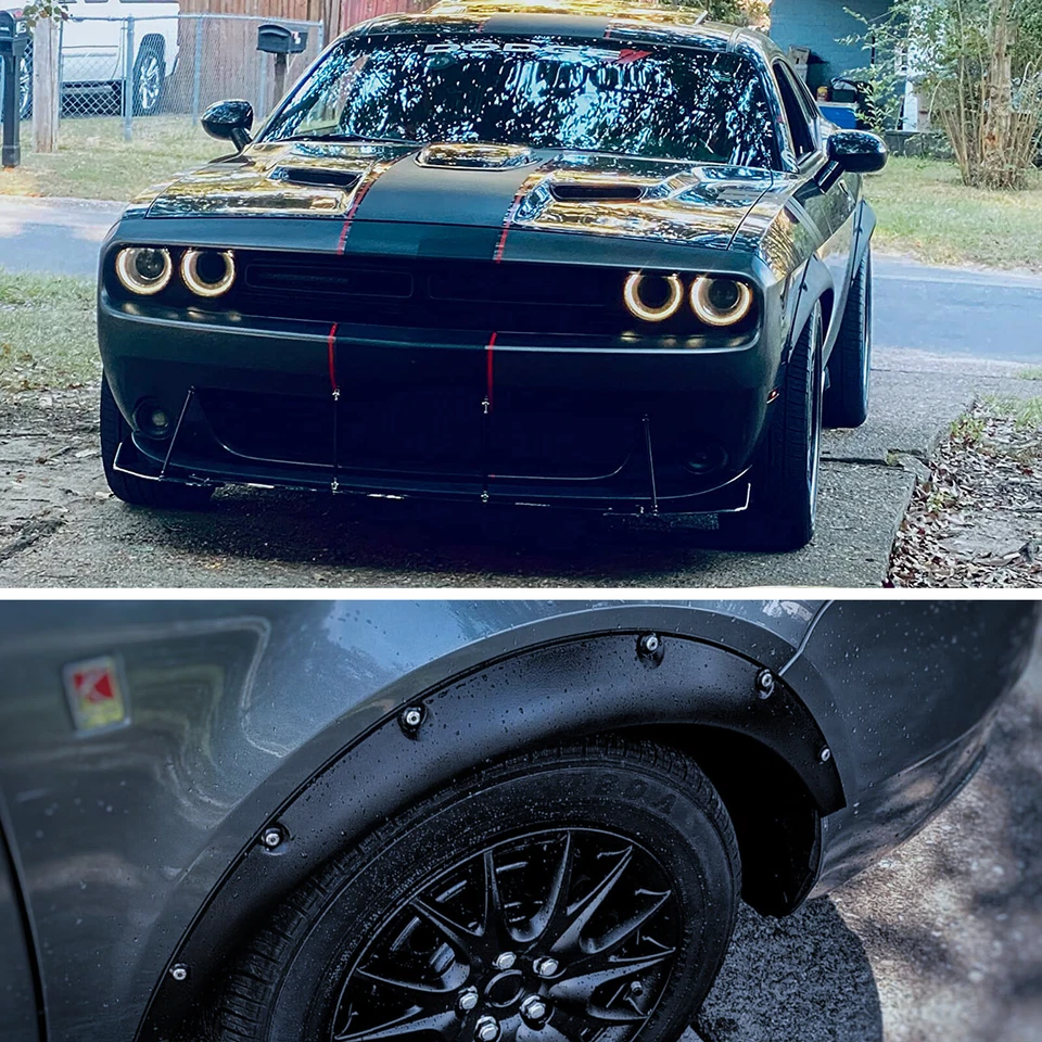 Fender flares JDM Wide Body Kit Wheel Arch 3.5" 90mm 4pcs For Mazda MX-5 Miata Foto 2 de 4