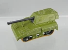 Vintage 1976 Lesney Matchbox Rolamatics No.70 Diecast Green SP GUN Army Tank VG