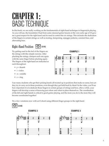 Arlen Roth Teaches Fingerstyle Guitar - A Guide to Fingerpicking NEW 000159605 - Picture 3 of 6