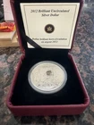 2012 War Of 1812 .999 Silver Dollar Brilliant Uncirulated Canadian Mint