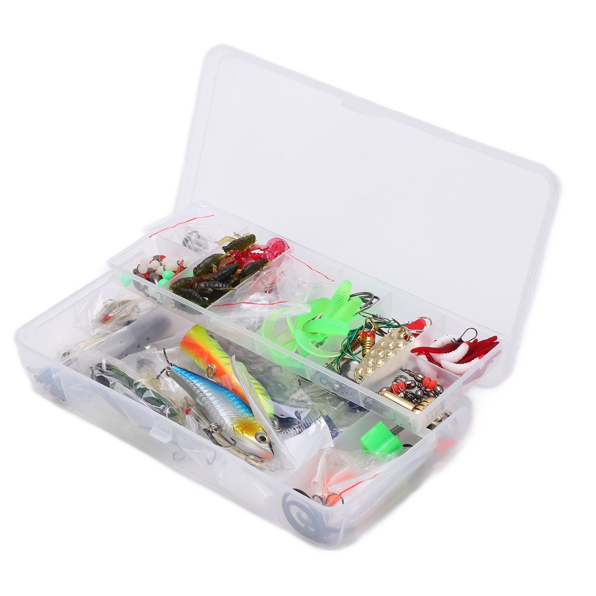 Multifunctional Fishing Tackle Kit Fishing Gear Lures Kit Set With